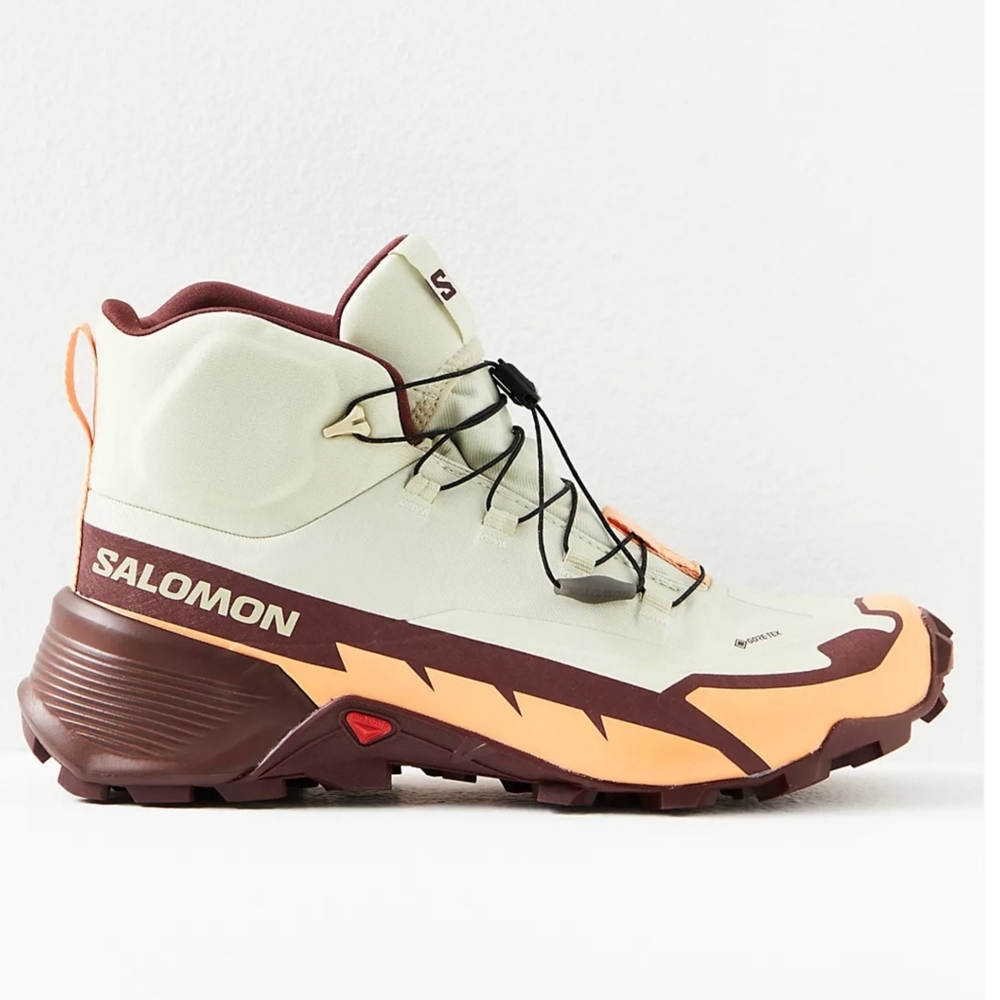 FREE PEOPLE Salomon Cross Hike Mid GT Hiking Boots SIZE 7.5 - Picture 3 of 8